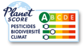 Planet Score A (Pesticides A, Biodiversité B, Climat A)