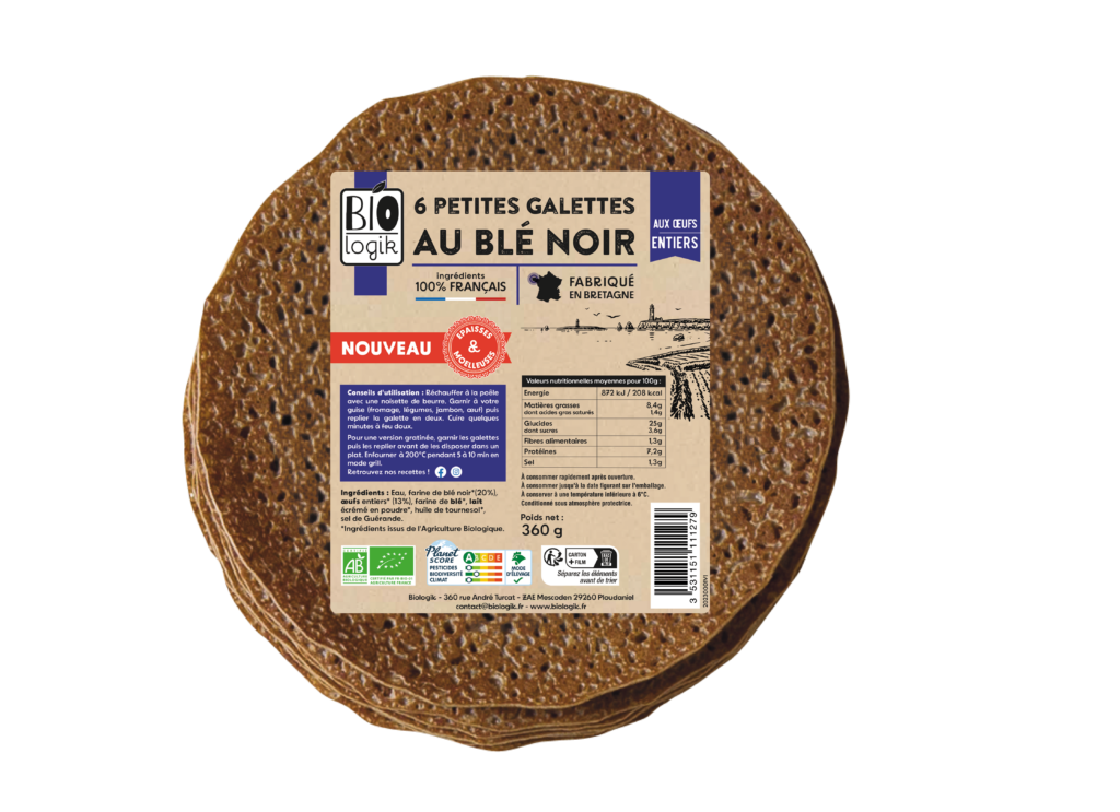 Produit 6 Petites galettes au blé noir