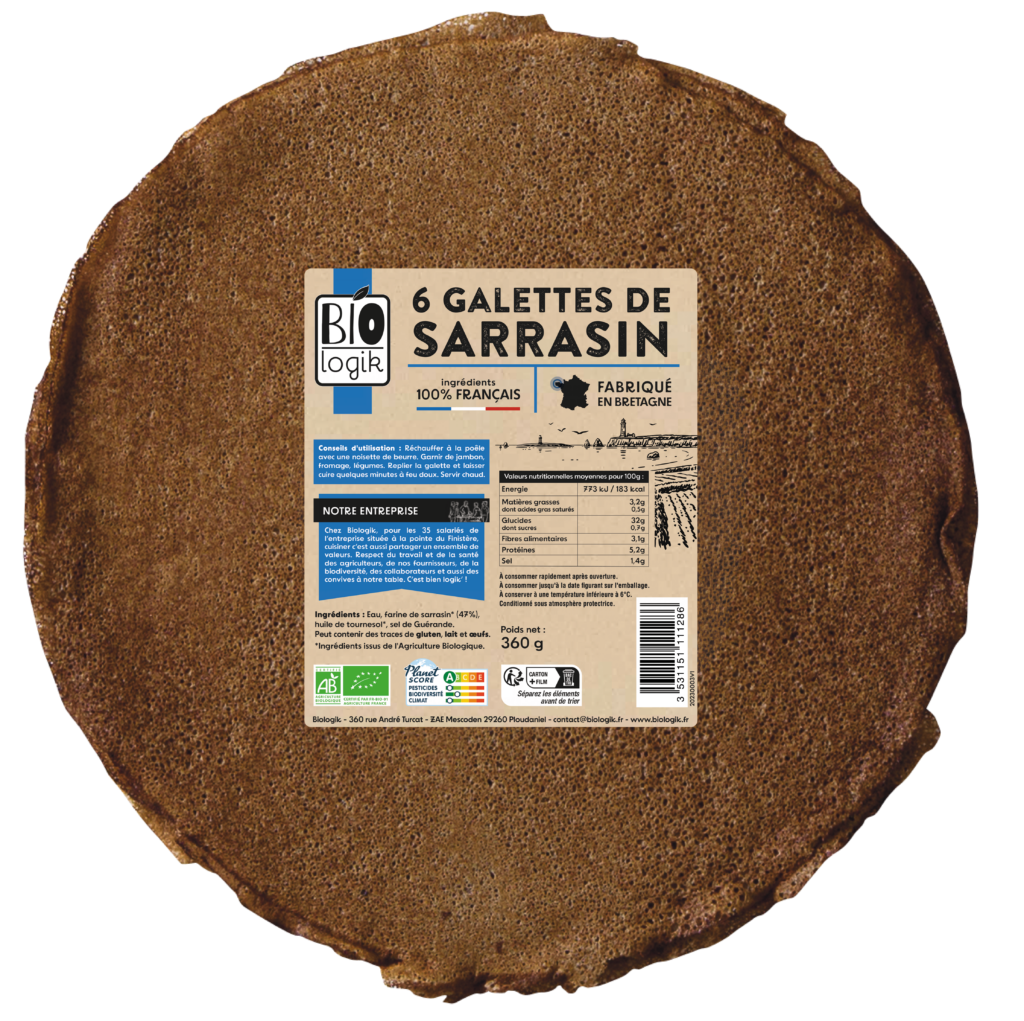 Produit 6 Galettes de sarrasin